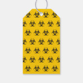 Biohazard Icon Geschenkanhänger (Rückseite)
