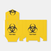 Biohazard Icon Geschenkschachtel (Ungefaltet)