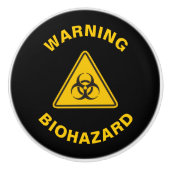 Biohazard Icon Keramikknauf (Vorderseite)