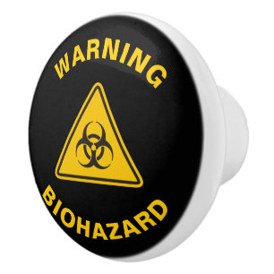 Biohazard Icon Keramikknauf