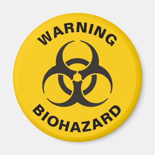 Biohazard Icon Magnet (Vorne)