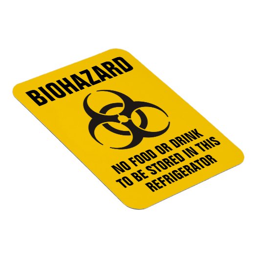 Biohazard Icon Magnet (Rechte Seite)