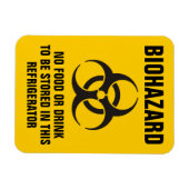 Biohazard Icon Magnet (Horizontal)