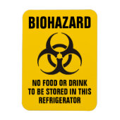 Biohazard Icon Magnet (Vertikal)