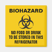 Biohazard Icon Magnet (Vorne)