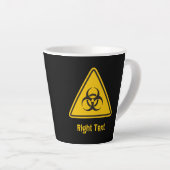 Biohazard Icon Milchtasse (Rechte Ecke)