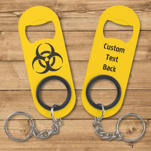 Biohazard Icon Mini Flaschenöffner