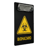 Biohazard Icon Mini Klemmbrett (Schrägansicht)