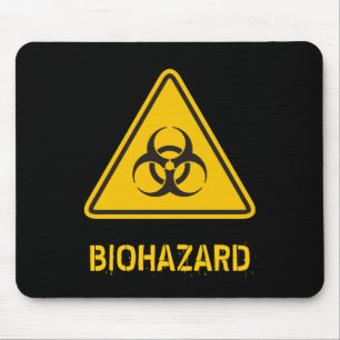 Biohazard Icon Mousepad
