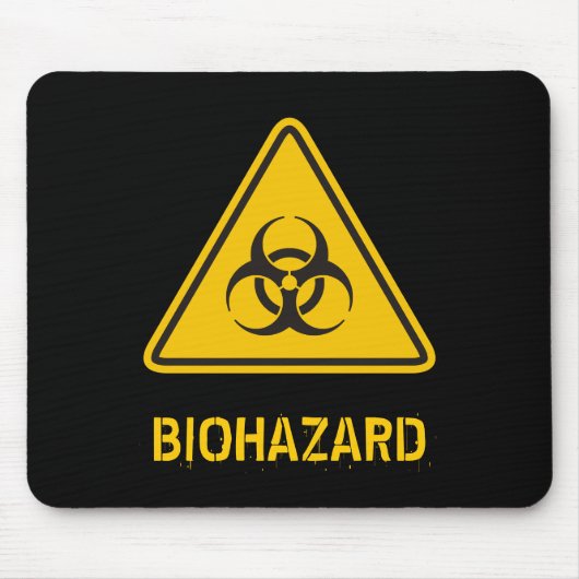 Biohazard Icon Mousepad (Vorne)