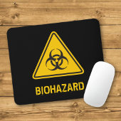 Biohazard Icon Mousepad