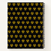 Biohazard Icon Notizblock (Rückseite)