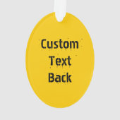 Biohazard Icon Ornament (Rückseite)