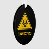 Biohazard Icon Ornament (Vorderseite)