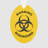 Biohazard Icon Ornament (Vorderseite)
