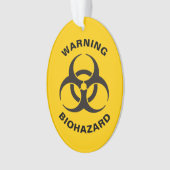 Biohazard Icon Ornament (Vorderseite)