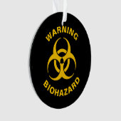 Biohazard Icon Ornament (Vorderseite)