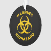 Biohazard Icon Ornament (Vorderseite)