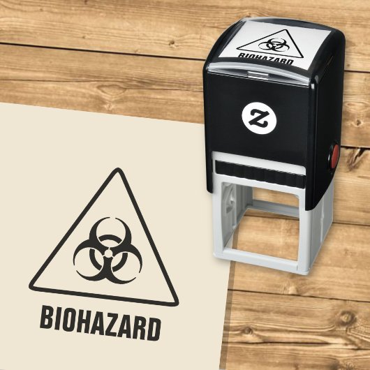 Biohazard Icon Permastempel