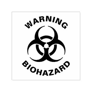 Biohazard Icon Permastempel