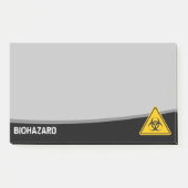 Biohazard Icon Post-it Klebezettel (Vorderseite)