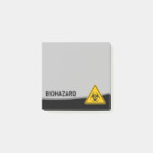 Biohazard Icon Post-it Klebezettel (Vorderseite)