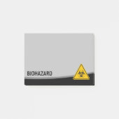 Biohazard Icon Post-it Klebezettel (Vorderseite)