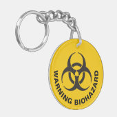 Biohazard Icon Schlüsselanhänger (Vorderseite links)