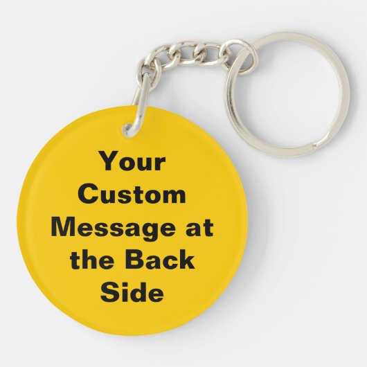 Biohazard Icon Schlüsselanhänger (Rückseite)