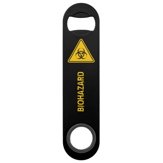 Biohazard Icon Speed Flaschenöffner (Vorderseite)