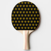 Biohazard Icon Tischtennis Schläger (Rückseite)