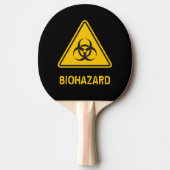 Biohazard Icon Tischtennis Schläger (Vorderseite)