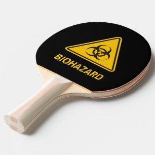 Biohazard Icon Tischtennis Schläger