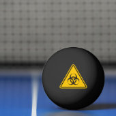Biohazard Icon Tischtennisball (Netto)