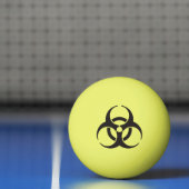Biohazard Icon Tischtennisball (Netto)