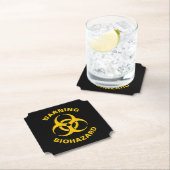 Biohazard Icon Untersetzer (Vor Ort)