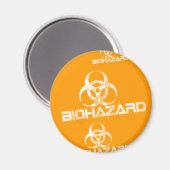 BIOHAZARD MAGNET (Vorderseite/Rückseite)