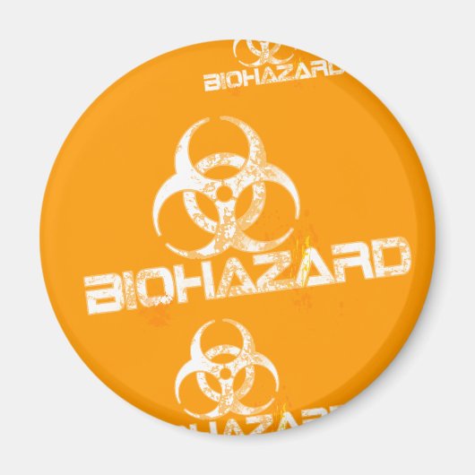 BIOHAZARD MAGNET (Vorne)