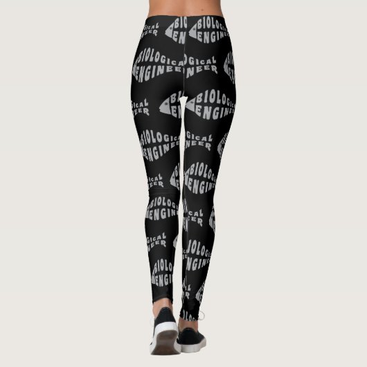 Bioingenieur Graufisch Leggings (Rückseite)