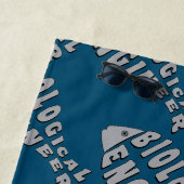 Bioingenieur Graufisch Strandtuch (Beispiel)