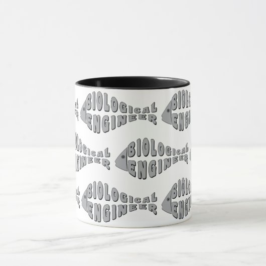 Bioingenieur Graufisch Tasse (Zentrum)