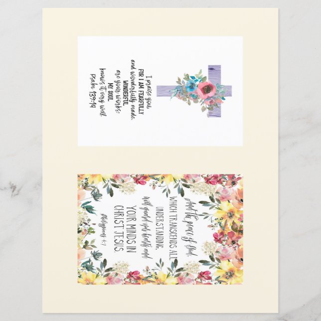 Biokarten 4x6 auf Papier (Vorderseite)