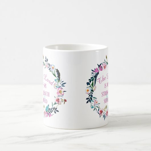 Biokonzept Blumenreath Kaffeetasse (Mittel)