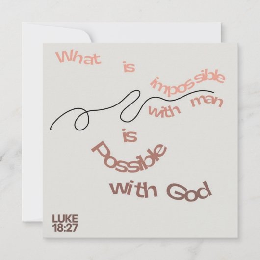 Biokonzept / Grußkarte / Christlich Feiertagskarte (Vorderseite)