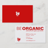 Biokost-Visitenkarte Visitenkarte (Vorne/Hinten)