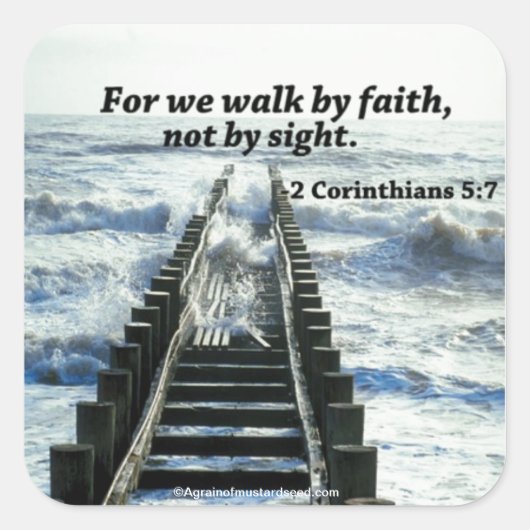 Biokotierungen Quadratischer Aufkleber (Vorderseite)