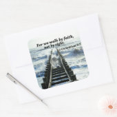 Biokotierungen Quadratischer Aufkleber (Umschlag)