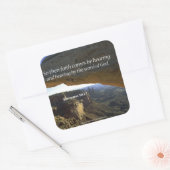 Biokotierungen Quadratischer Aufkleber (Umschlag)