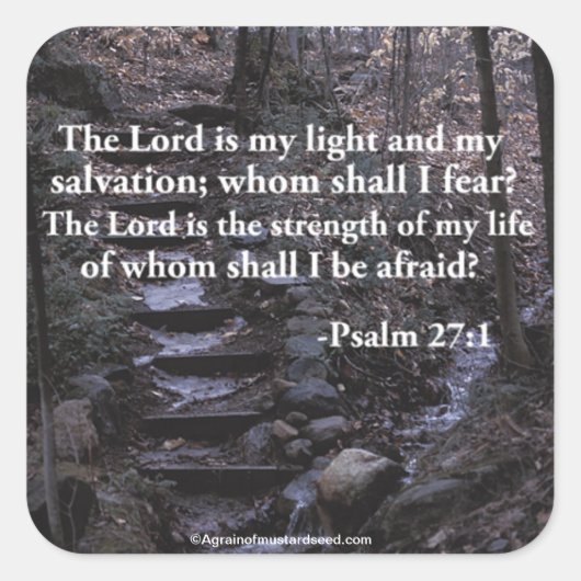 Biokotierungen Quadratischer Aufkleber (Vorderseite)