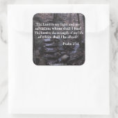 Biokotierungen Quadratischer Aufkleber (Tasche)